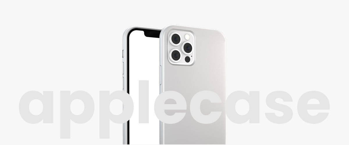 Image de couverture du site Apple Case qui montre un iPhone sur fond gris