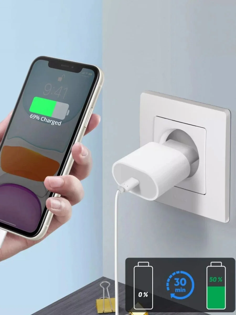 Pack charge rapide 20W USB-C vers Lightning – Image 2