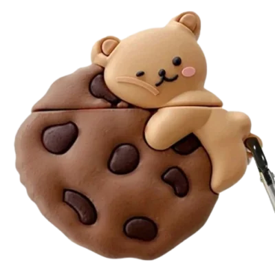 Coque AirPods Teddy Cookie