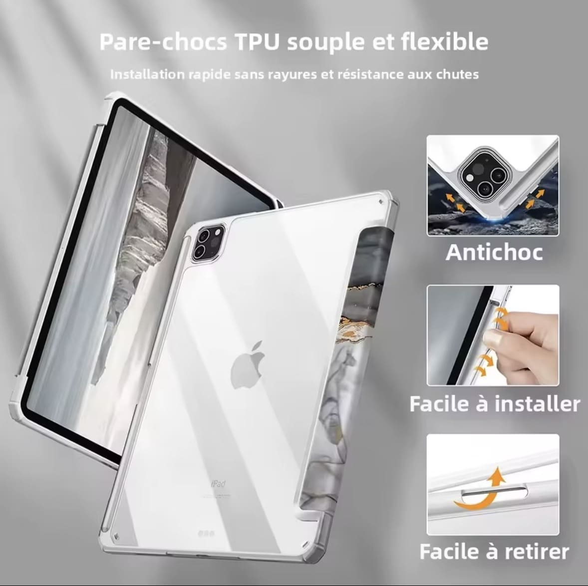 Coque iPad Marbre – Image 6