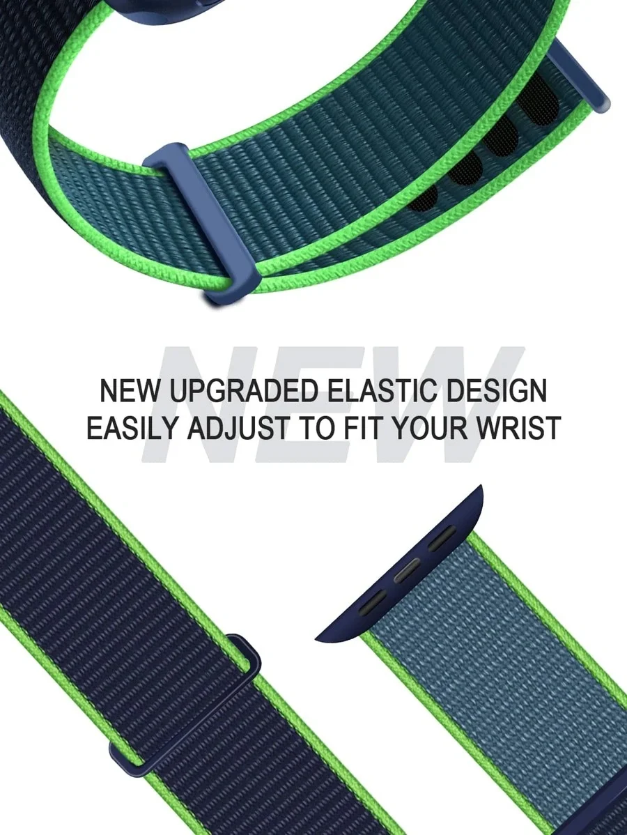 Bracelet Watch Sport Tressé Multicolore – Image 5