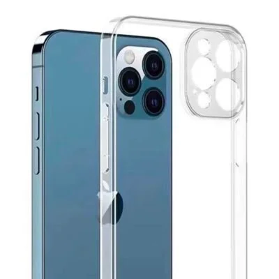 Coque ultra mince transparente pour iPhone