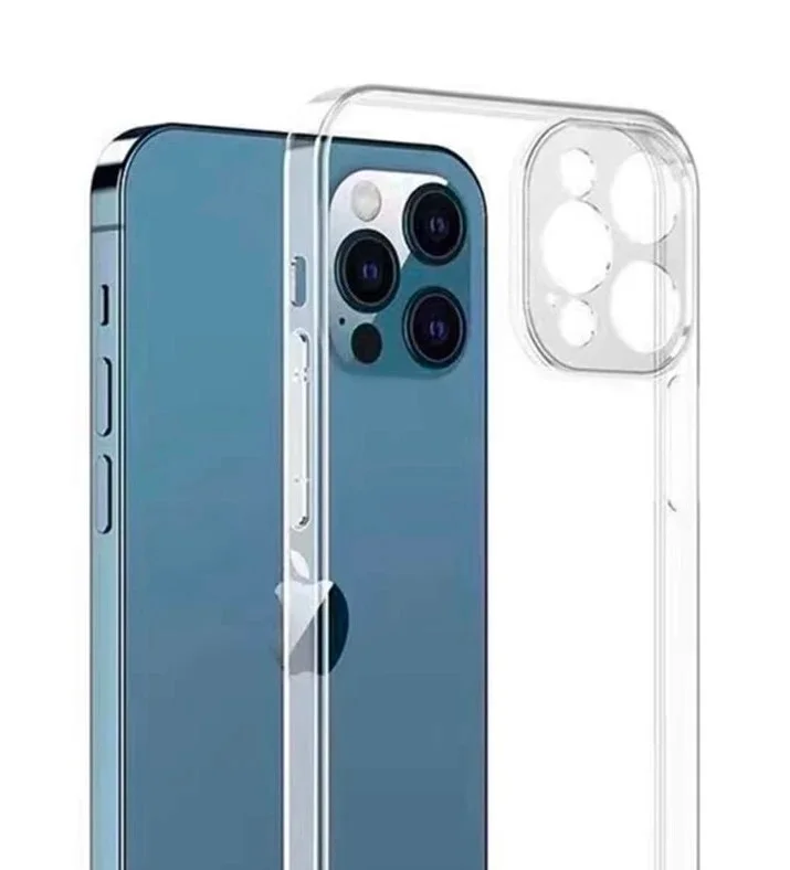 Coque ultra mince transparente pour iPhone