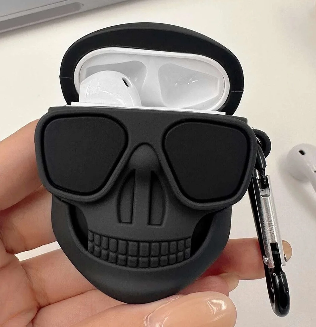 Coque AirPods Skull – Image 2