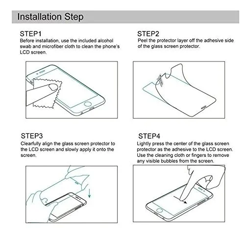 Protection d'écran en verre trempé 9H pour iPhone – Image 10