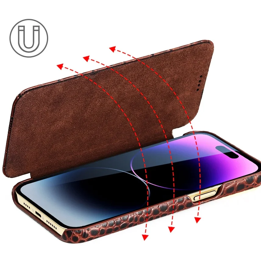 Etui iPhone Croco en cuir – Image 11