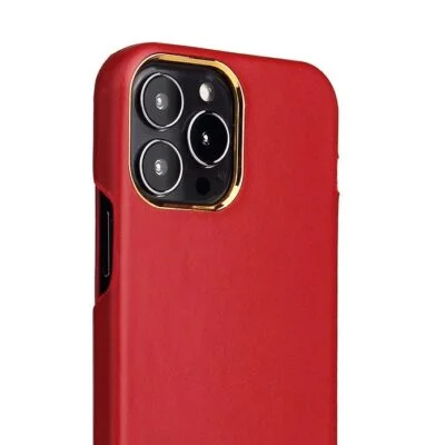 Etui iPhone en cuir véritable