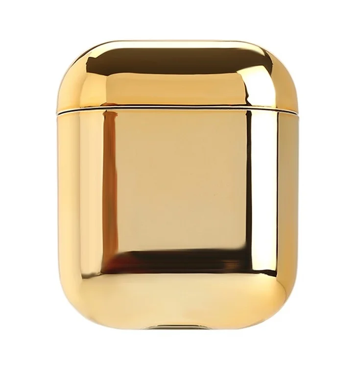 Coque AirPods Shiny Or