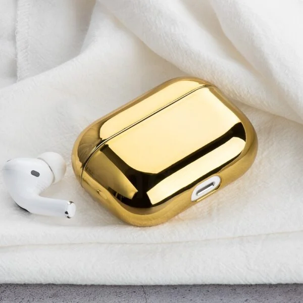 Coque AirPods Shiny Or – Image 2