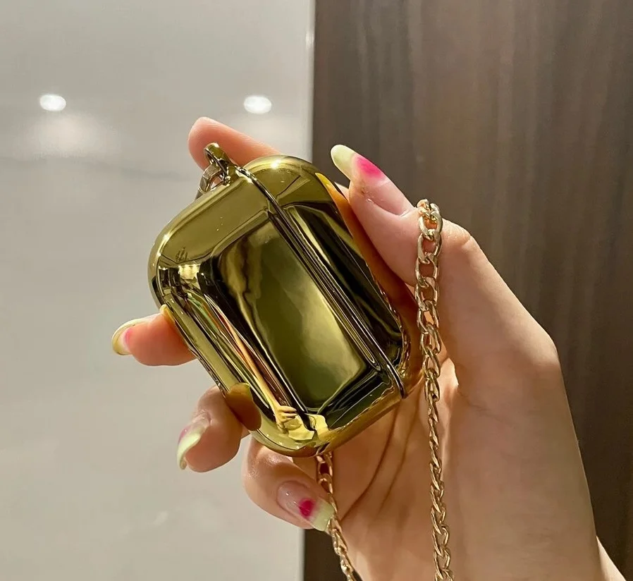 Coque AirPods Shiny Or – Image 4