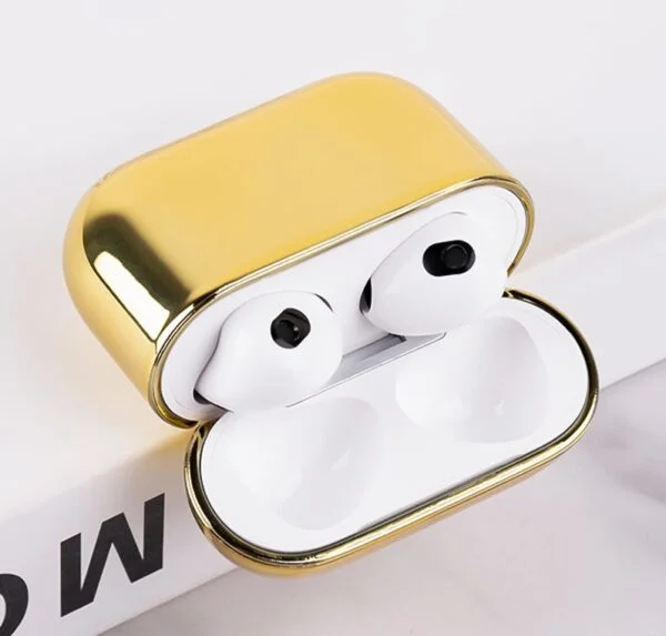 Coque AirPods Shiny Or – Image 5