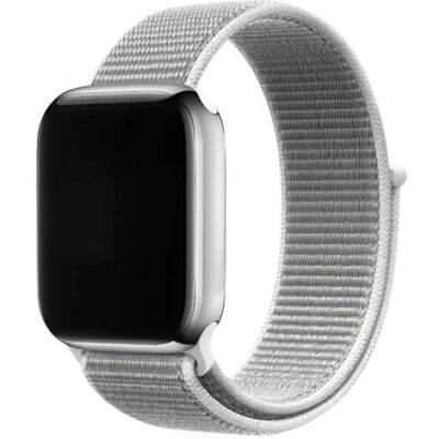 Bracelet sport tressé unicolore pour montre Apple Watch