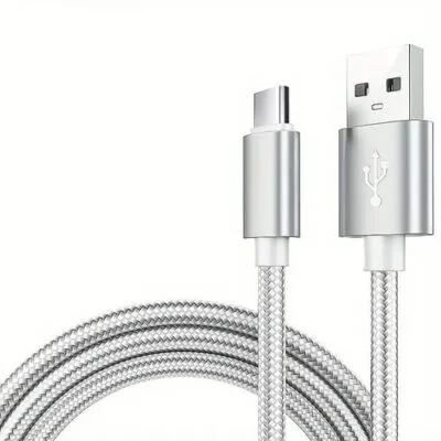 Cable USB / USB-C à chargement rapide renforcé et torsadé