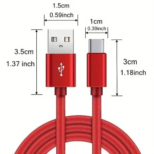 Câble tressé renforcé USB / USB-C – Image 5