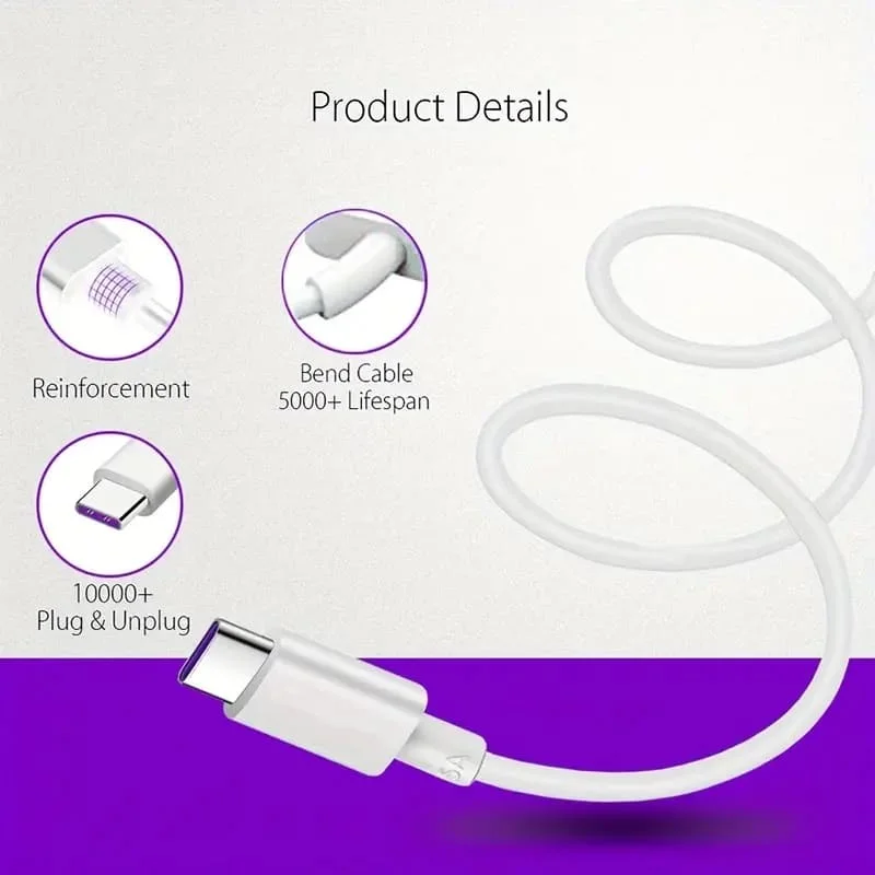 Câble de charge rapide USB vers USB-C – Image 3