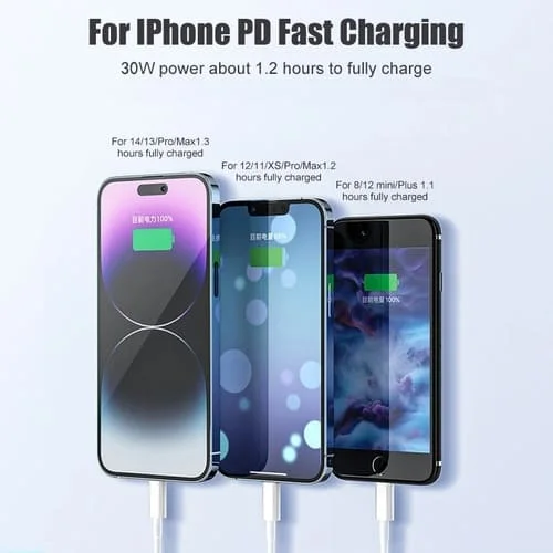 Câble de charge rapide USB 30 W vers Lightning – Image 5